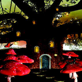 Mushroom Tree House